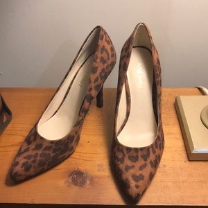 Nine West Cheetah Print Heels
